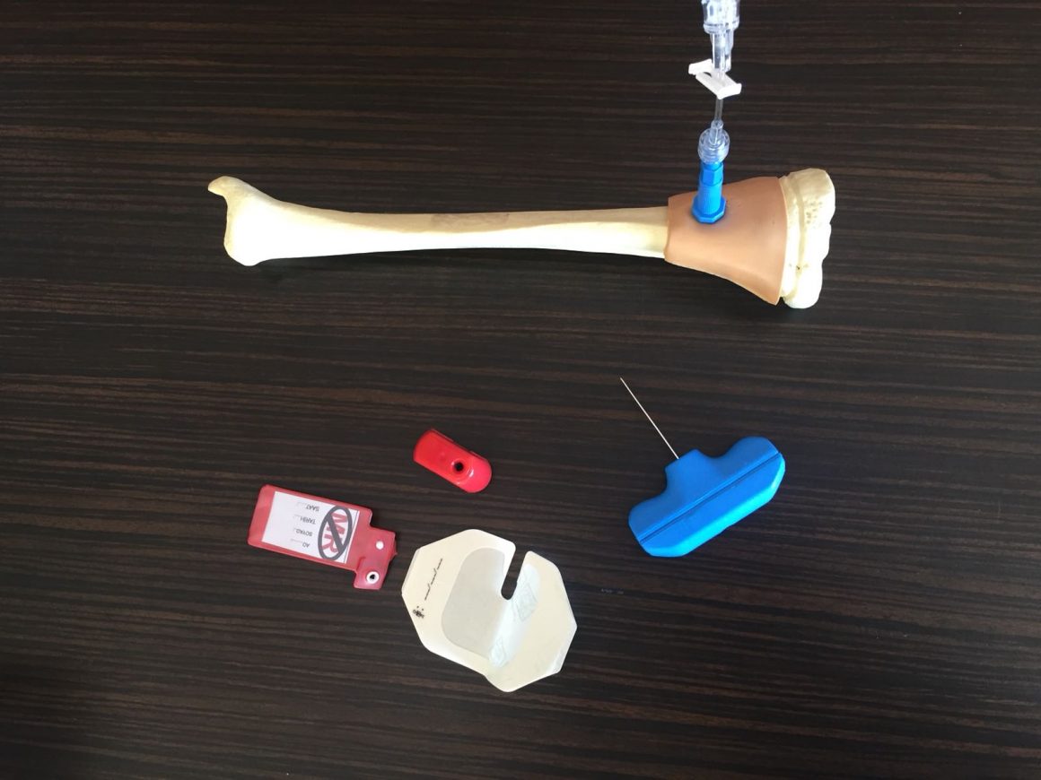 KSÜ Sağlık Uygulama Araştırma Hastanesi -intraosseöz kemik içi infüzyon iğnesi ve damar görüntüleme cihazı eğitimi