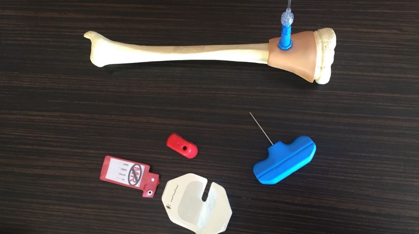KSÜ Sağlık Uygulama Araştırma Hastanesi -intraosseöz kemik içi infüzyon iğnesi ve damar görüntüleme cihazı eğitimi